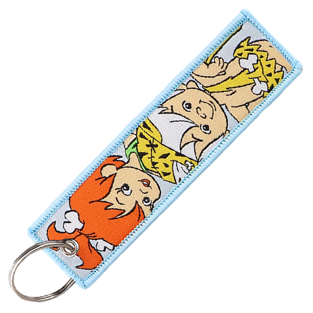 "FLINTSTONES" KEY TAG