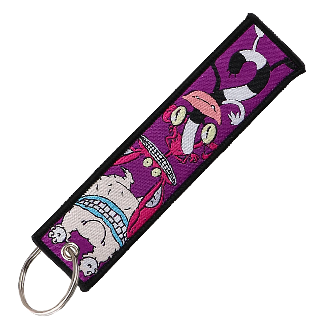 "AAAHH REAL MONSTERS" KEY TAG