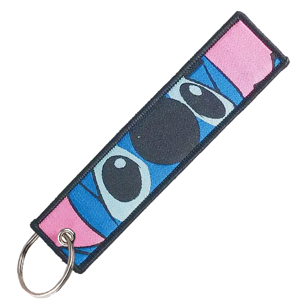 "STICH AND ANGEL" KEY TAG
