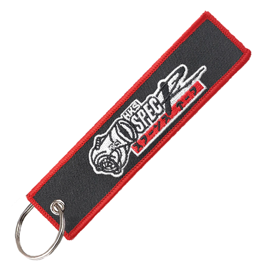 "HKS SPEC R" KEY TAG