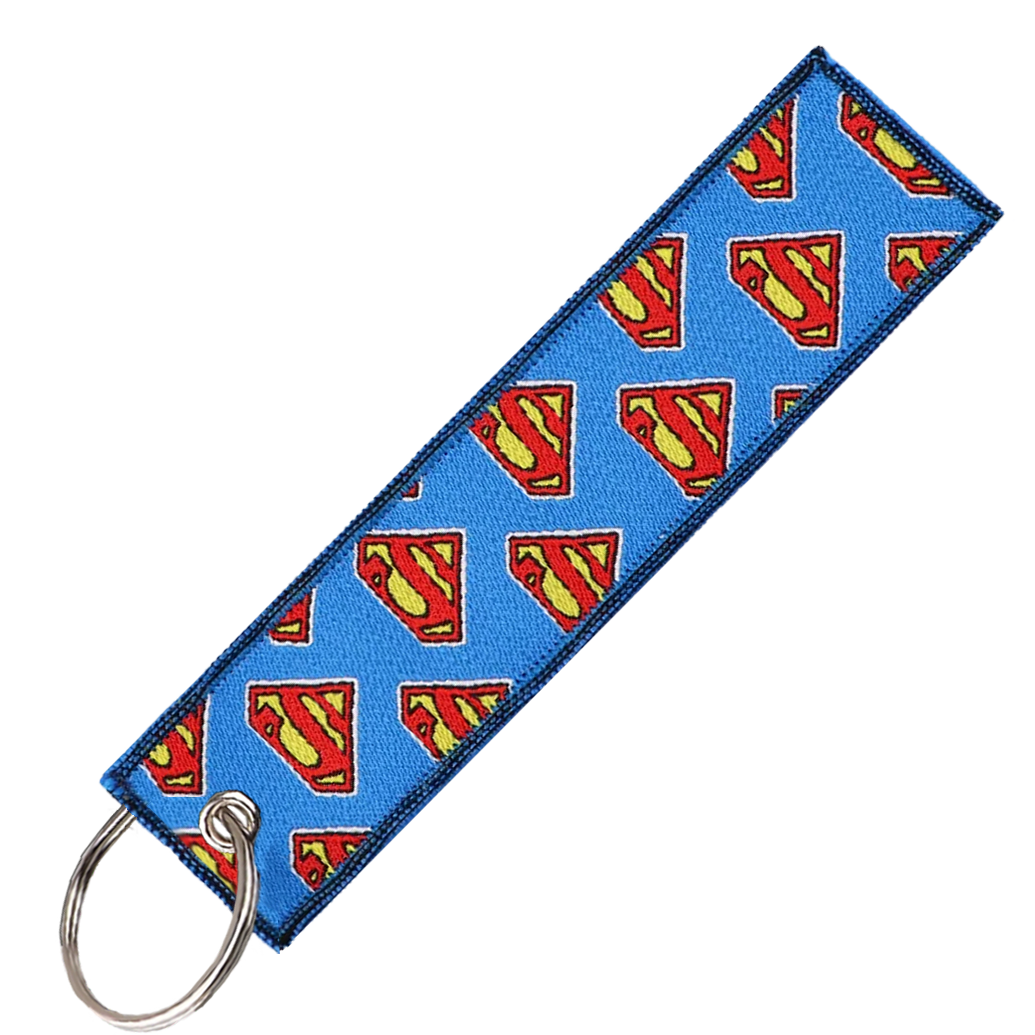"SUPERMAN" KEY TAG