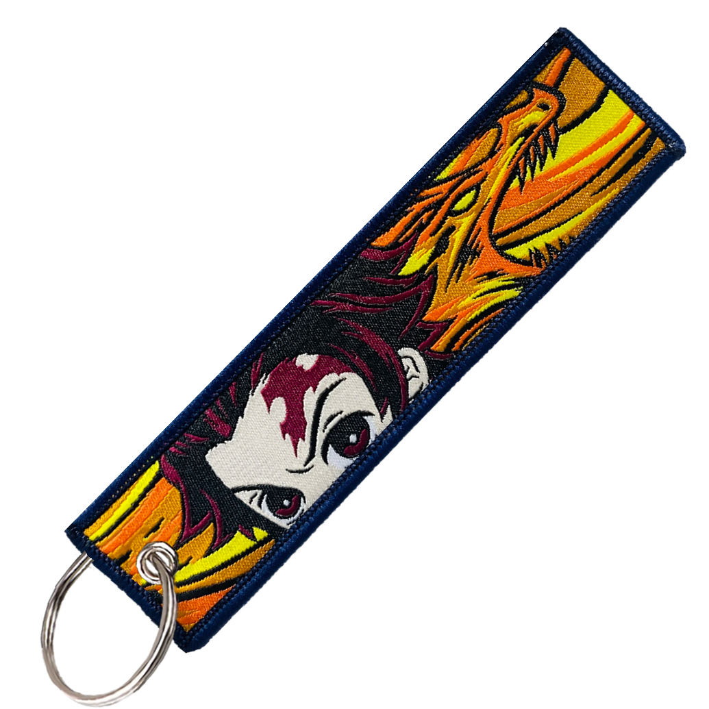 "TANJIRO POWER" KEY TAG