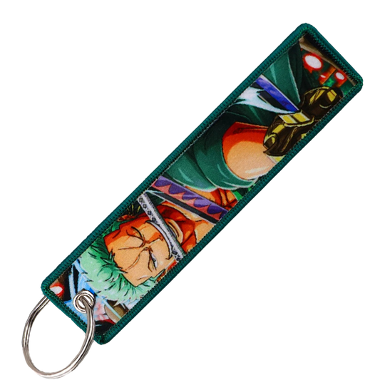 "RORONOA ZORO" KEY TAG