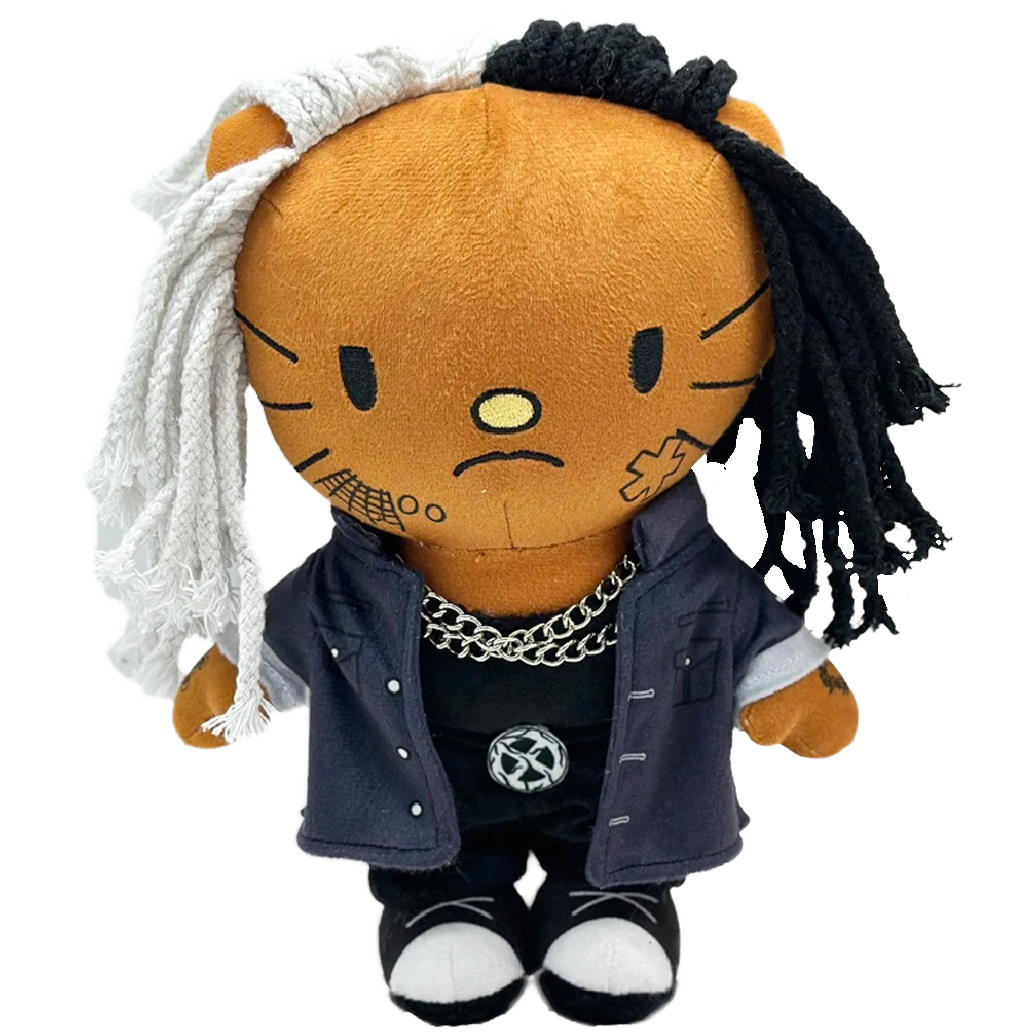 "KEN CARSON" HELLO KITTY PLUSHIE