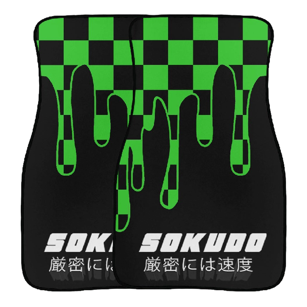 "GREEN OOZE" FLOOR MATS