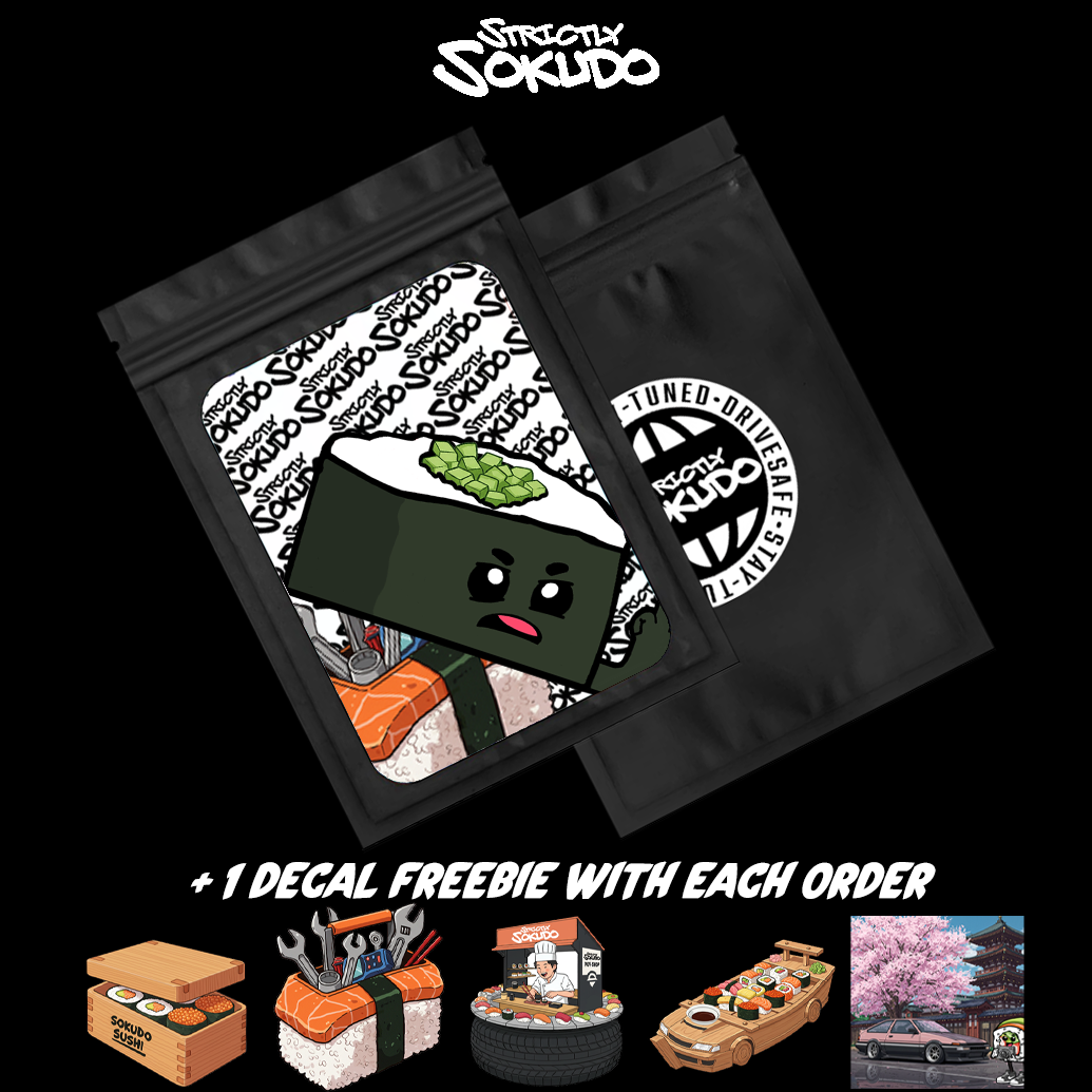 "AVOCADO ROLL" SUSHI WINDOW PEEKERS