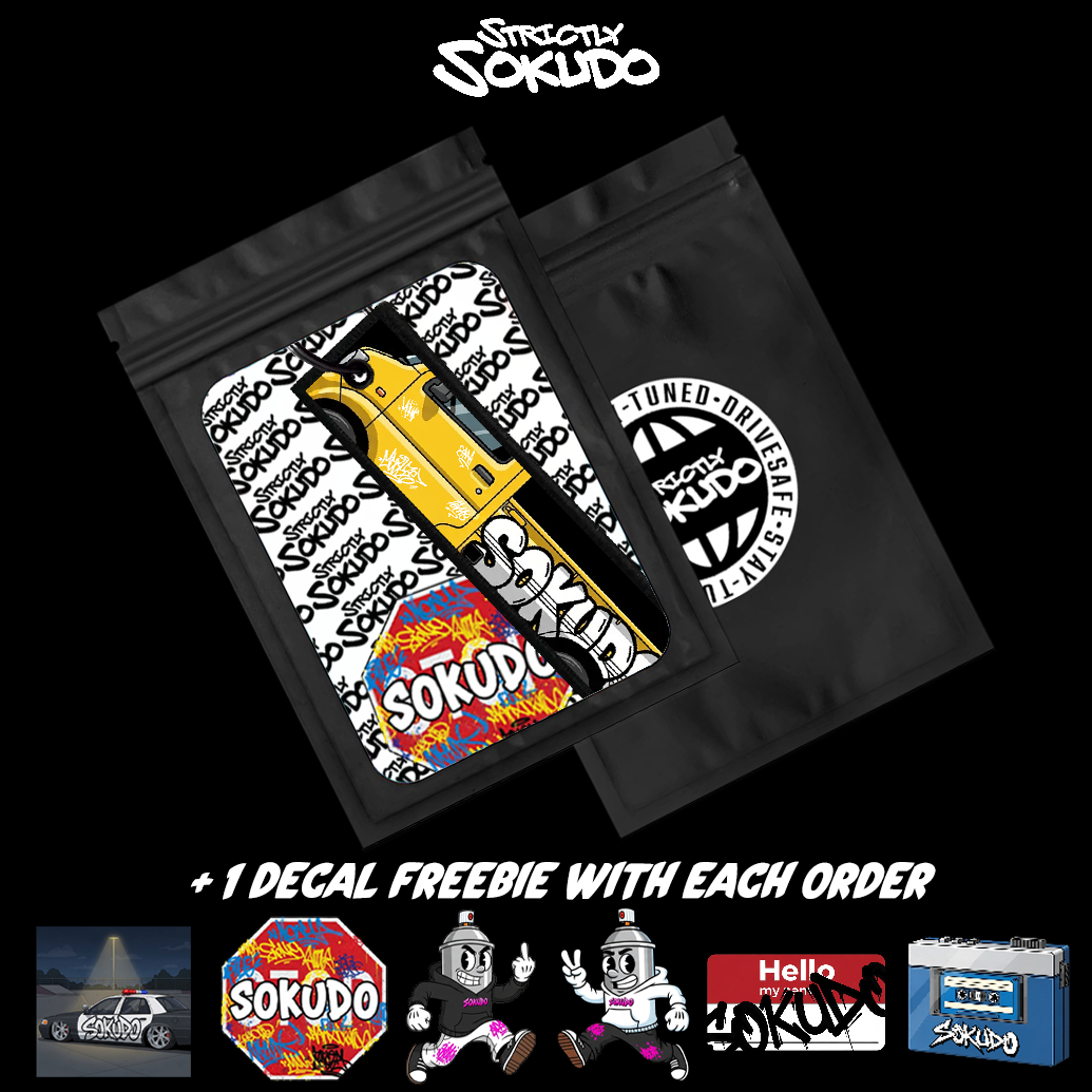 "BMW E46 GRAFFITI GARAGE" Custom Key Tag