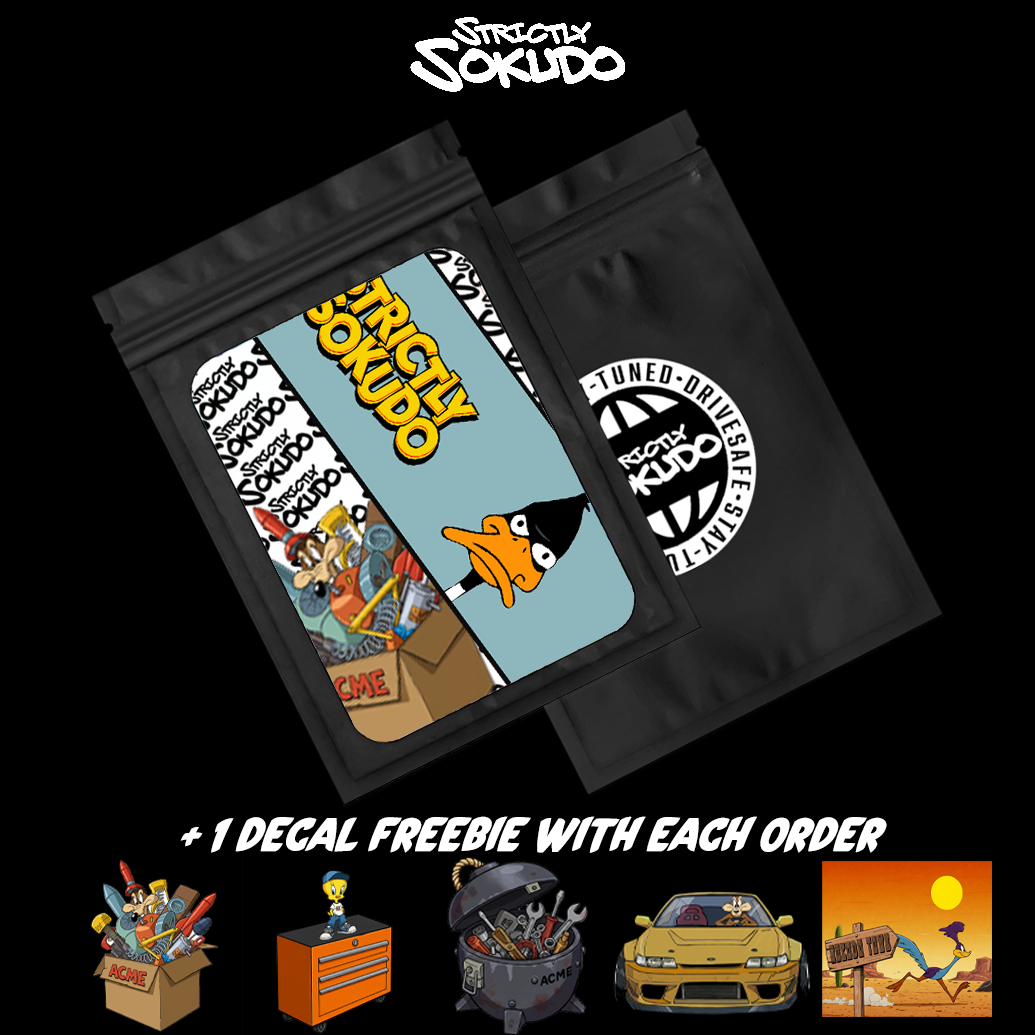 "DAFFY DUCK" LOONEY TUNES SLAP STICKER