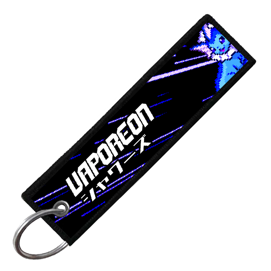 "JAPANESE VAPOREON" CUSTOM KEY TAG