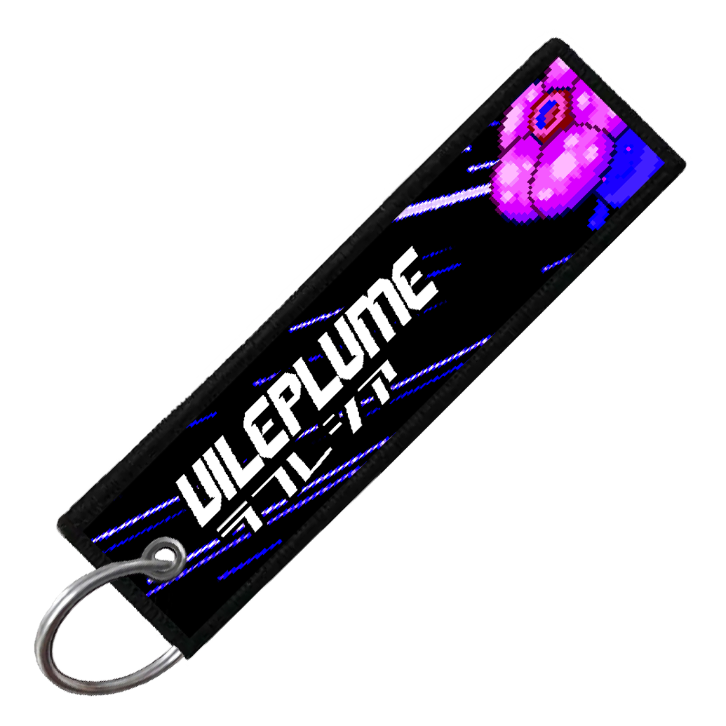 "JAPANESE VILEPLUME" CUSTOM KEY TAG