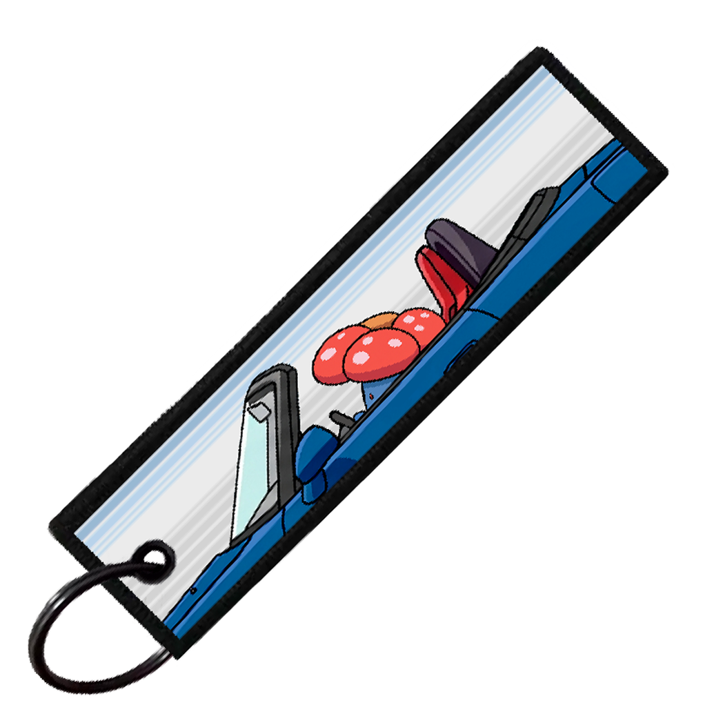 "VILEPLUME CRUISER" CUSTOM KEY TAG