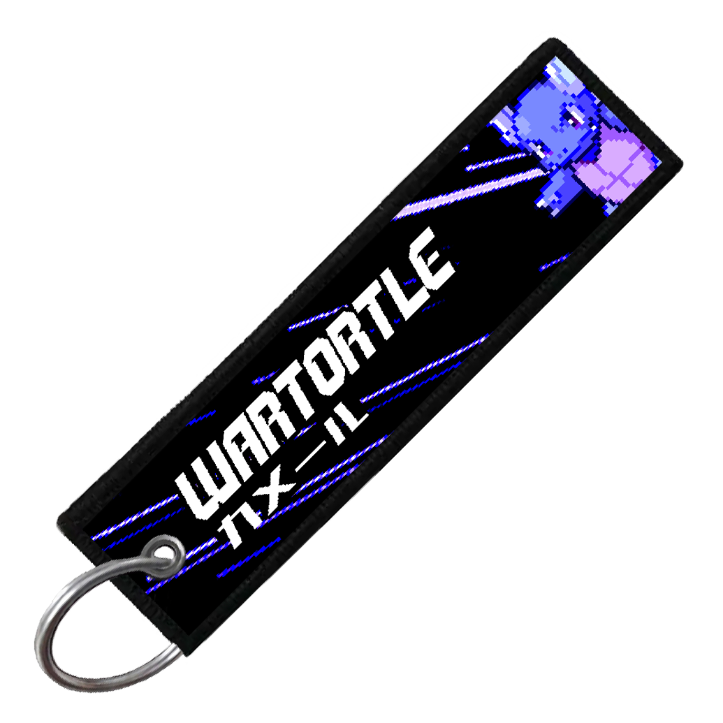 "JAPANESE WARTORTLE" CUSTOM KEY TAG