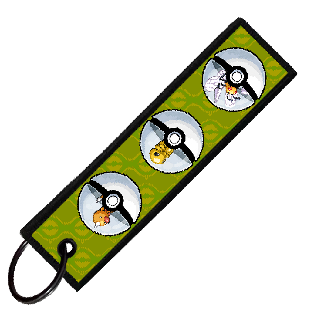 "WEEDLE POKEBALL EVO" CUSTOM KEY TAG