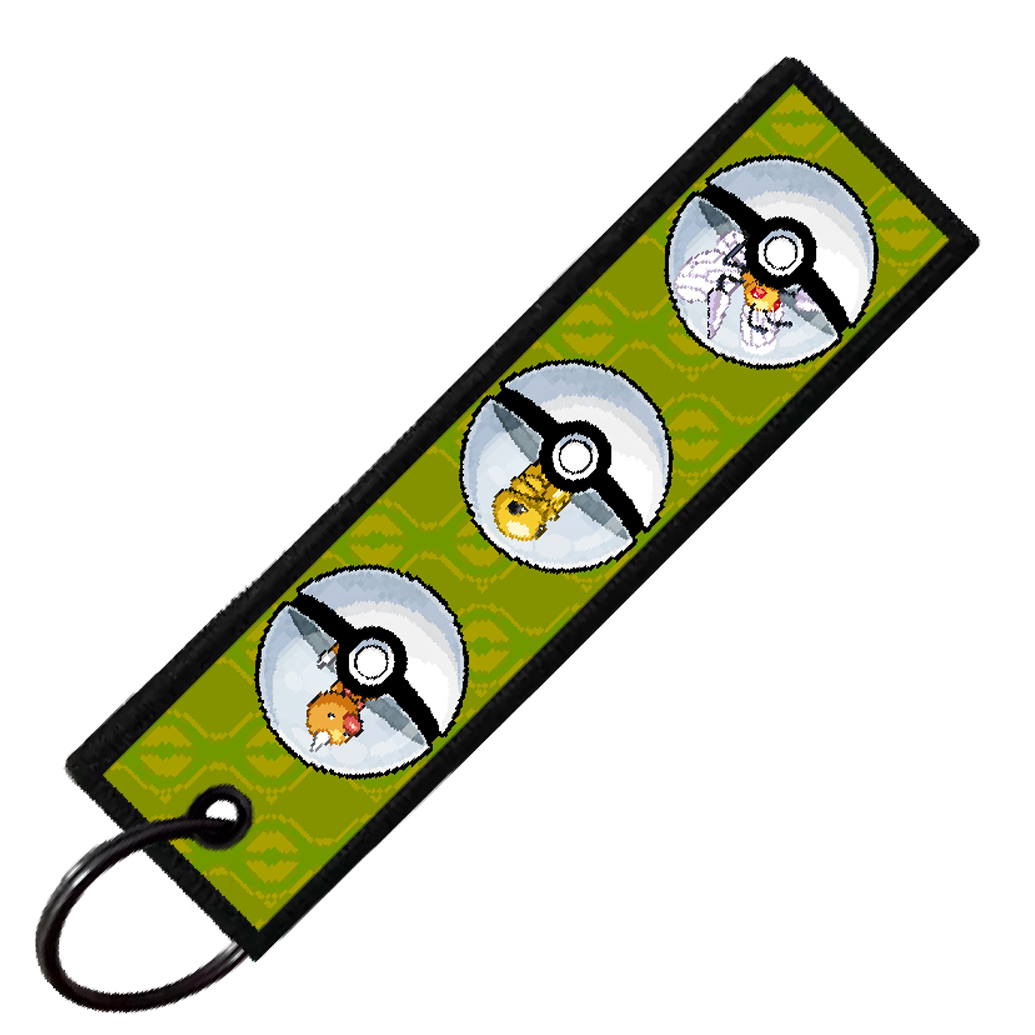"WEEDLE POKEBALL EVO" CUSTOM KEY TAG