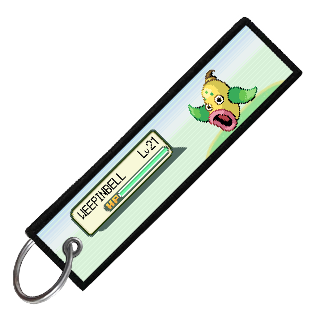 "WEEPINBELL BATTLE ENCOUNTER" CUSTOM KEY TAG