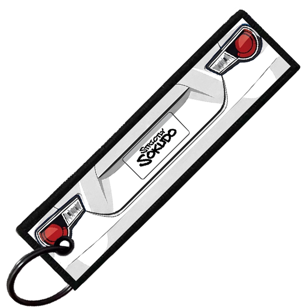 "WHITE BRZ/86/FRS PORTRAIT" CUSTOM KEY TAG