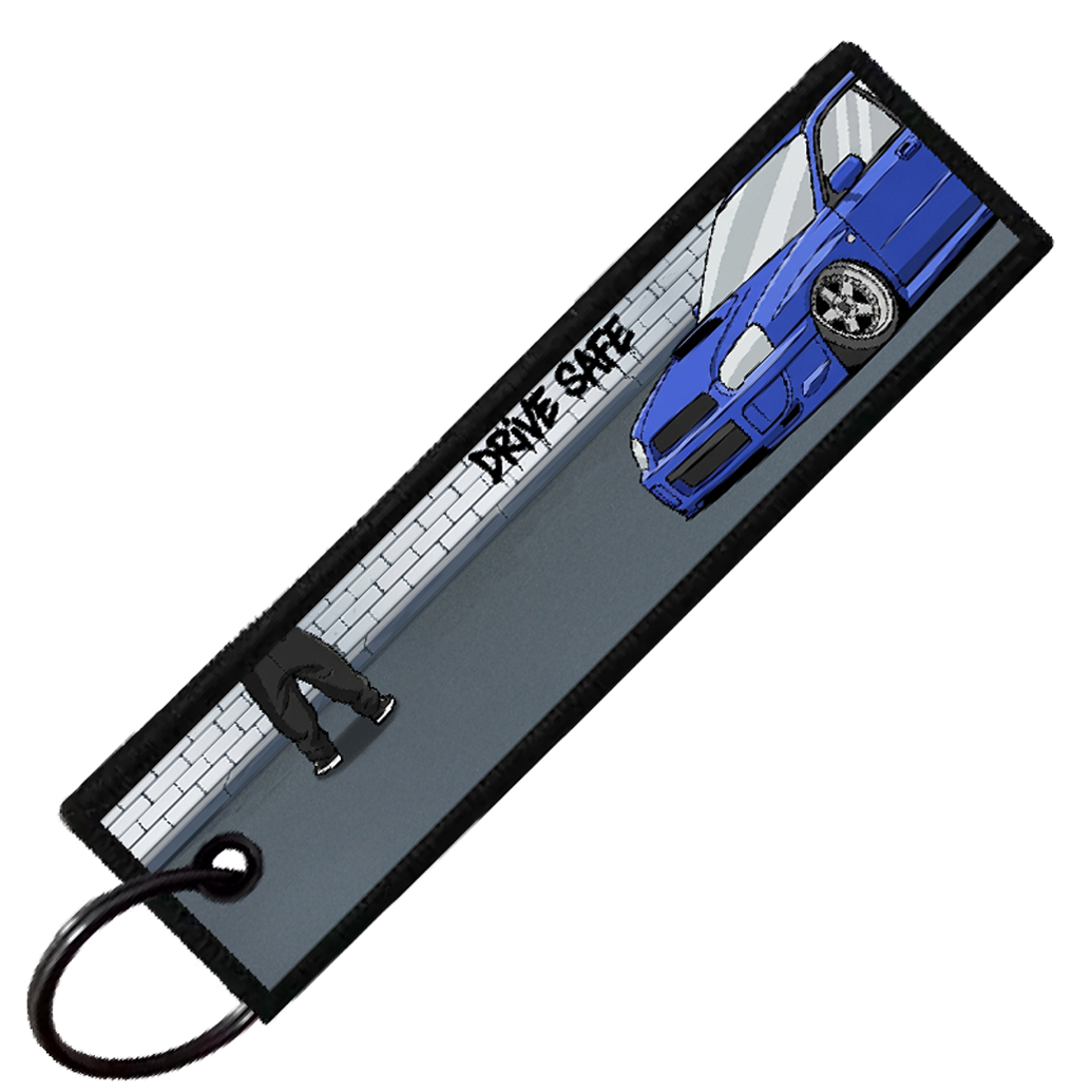 "WRX STI TAGGED" Custom Key Tag