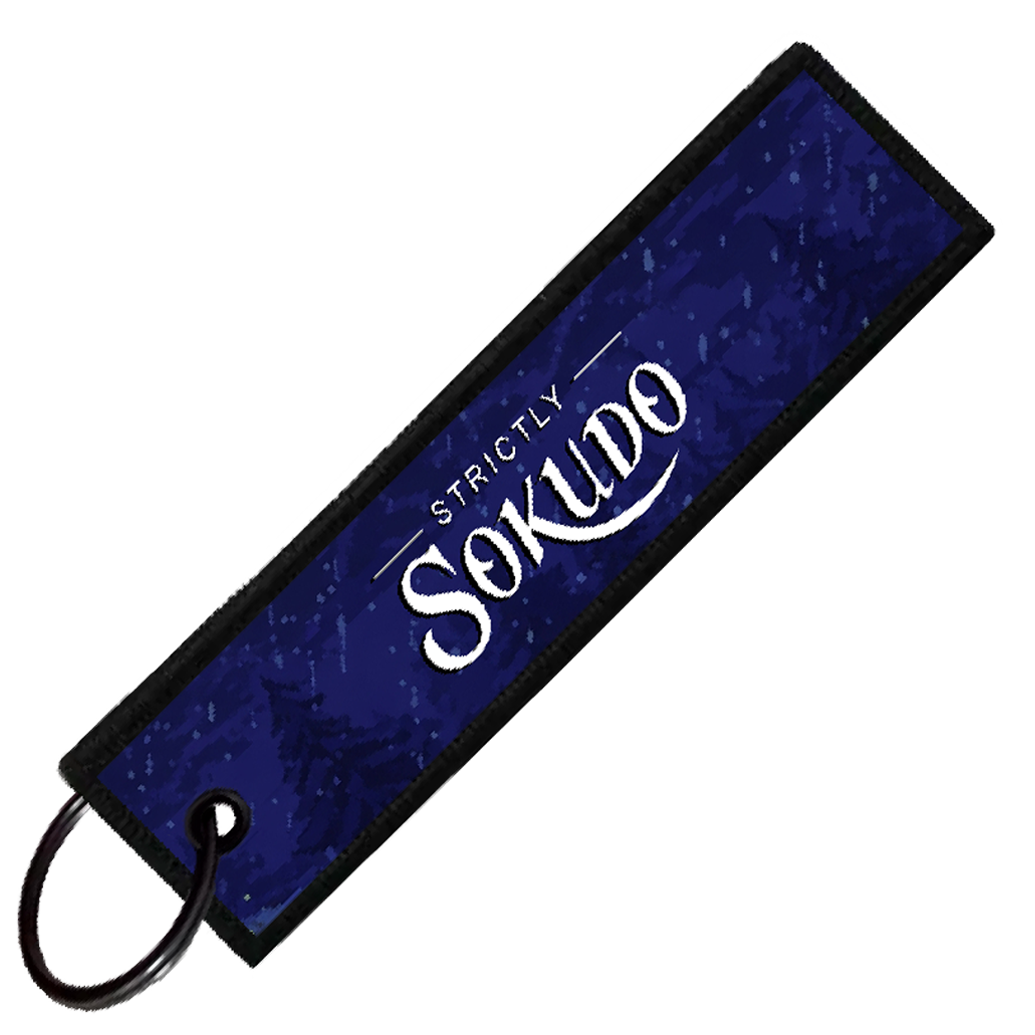 "WRX STI PIXEL SIDE PROFILES" CUSTOM KEY TAG