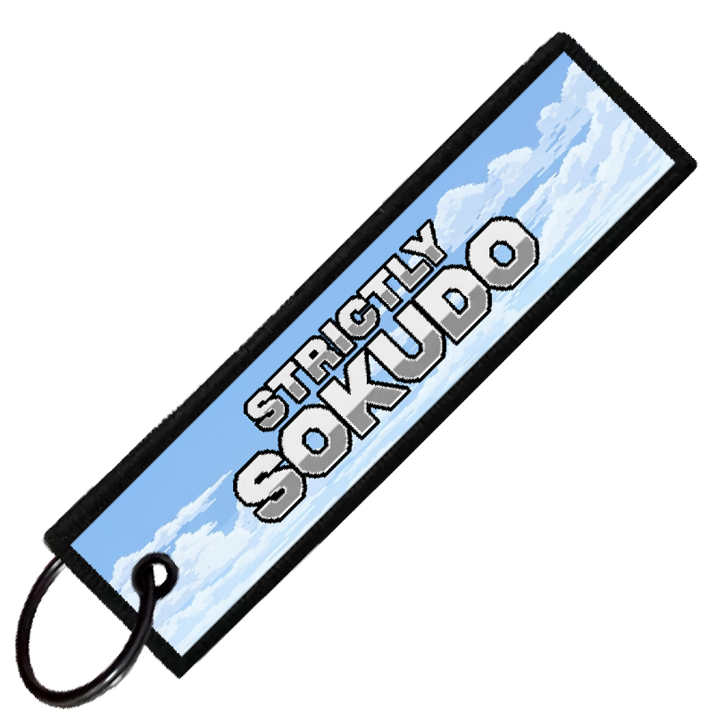 "WRX STI 8-BIT RALLY" CUSTOM KEY TAG