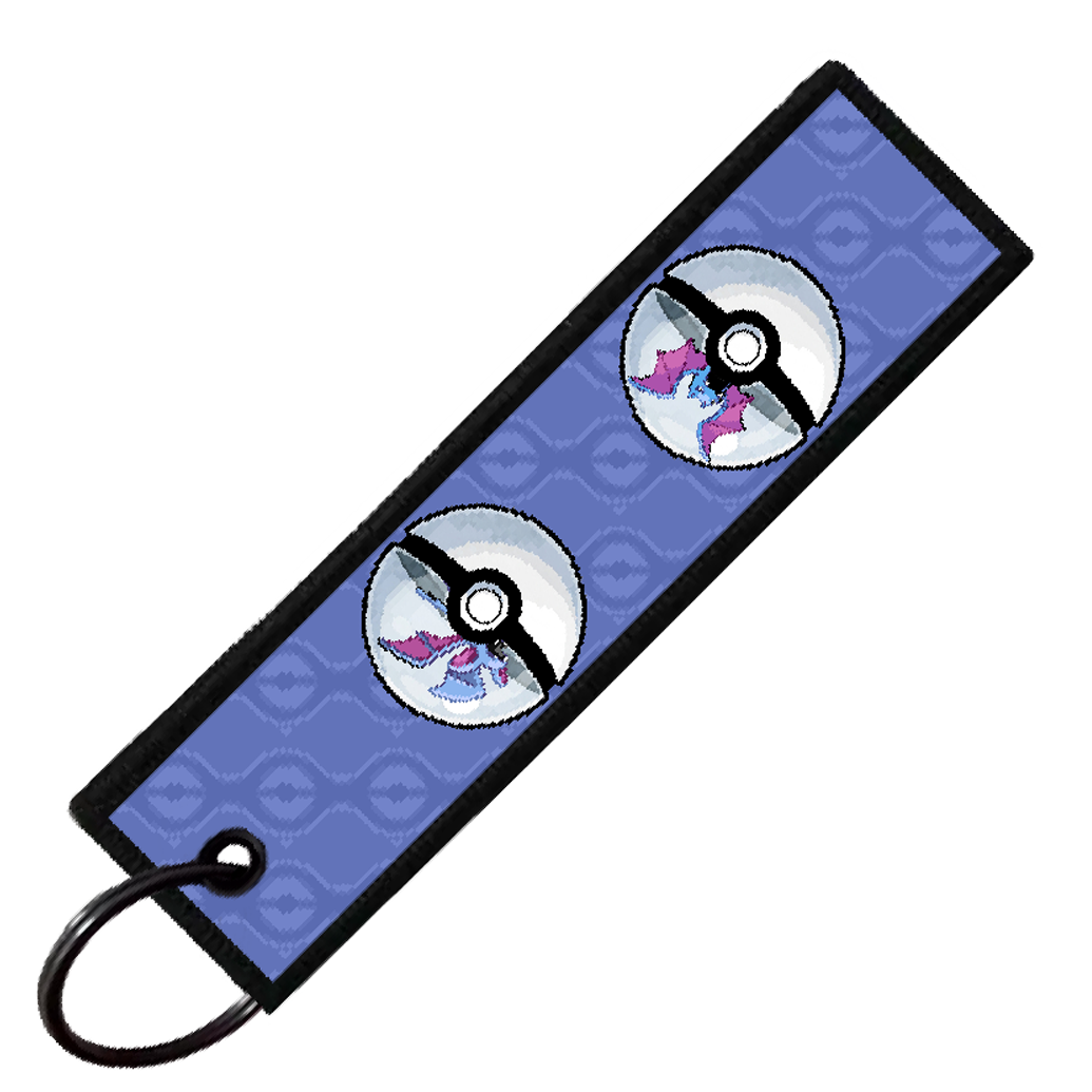 "ZUBAT POKEBALL EVO" CUSTOM KEY TAG