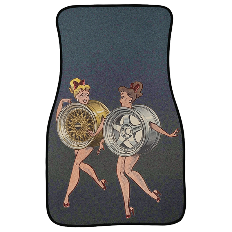 "PIN GIRLS" FLOOR MATS