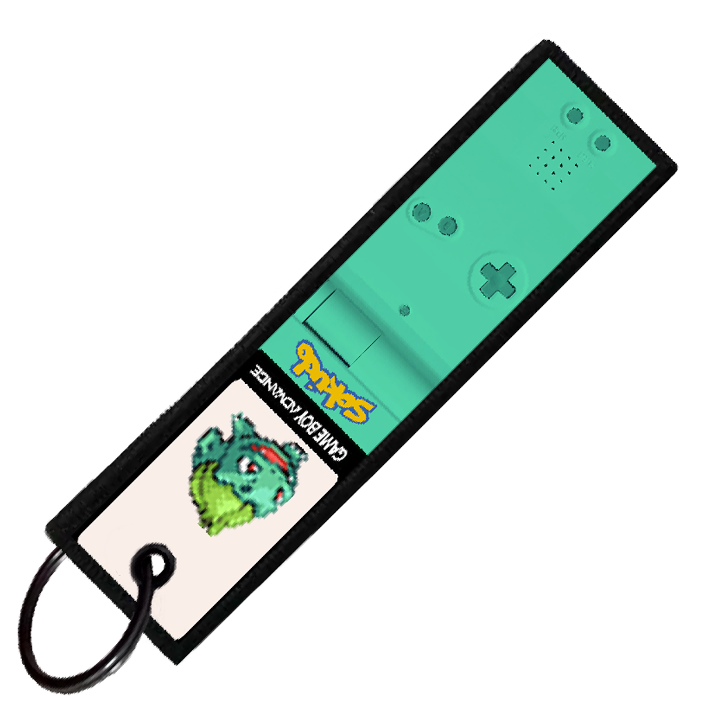 "BULBASAUR GAMEBOY" CUSTOM KEY TAG
