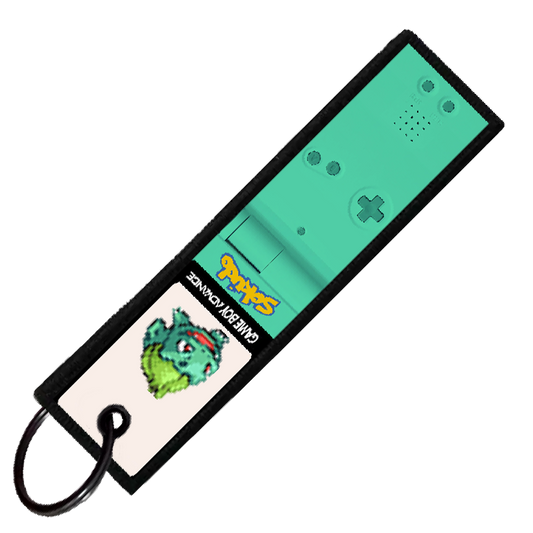 "BULBASAUR GAMEBOY" CUSTOM KEY TAG