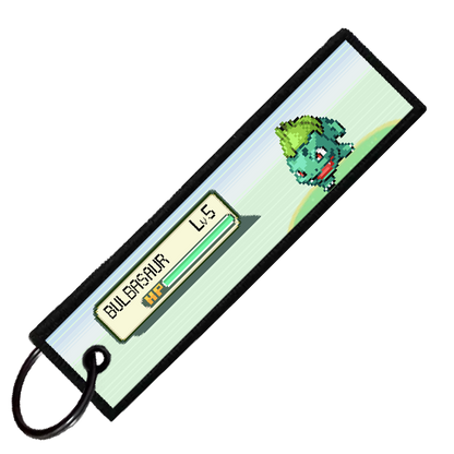"BULBASAUR BATTLE ENCOUNTER" CUSTOM KEY TAG