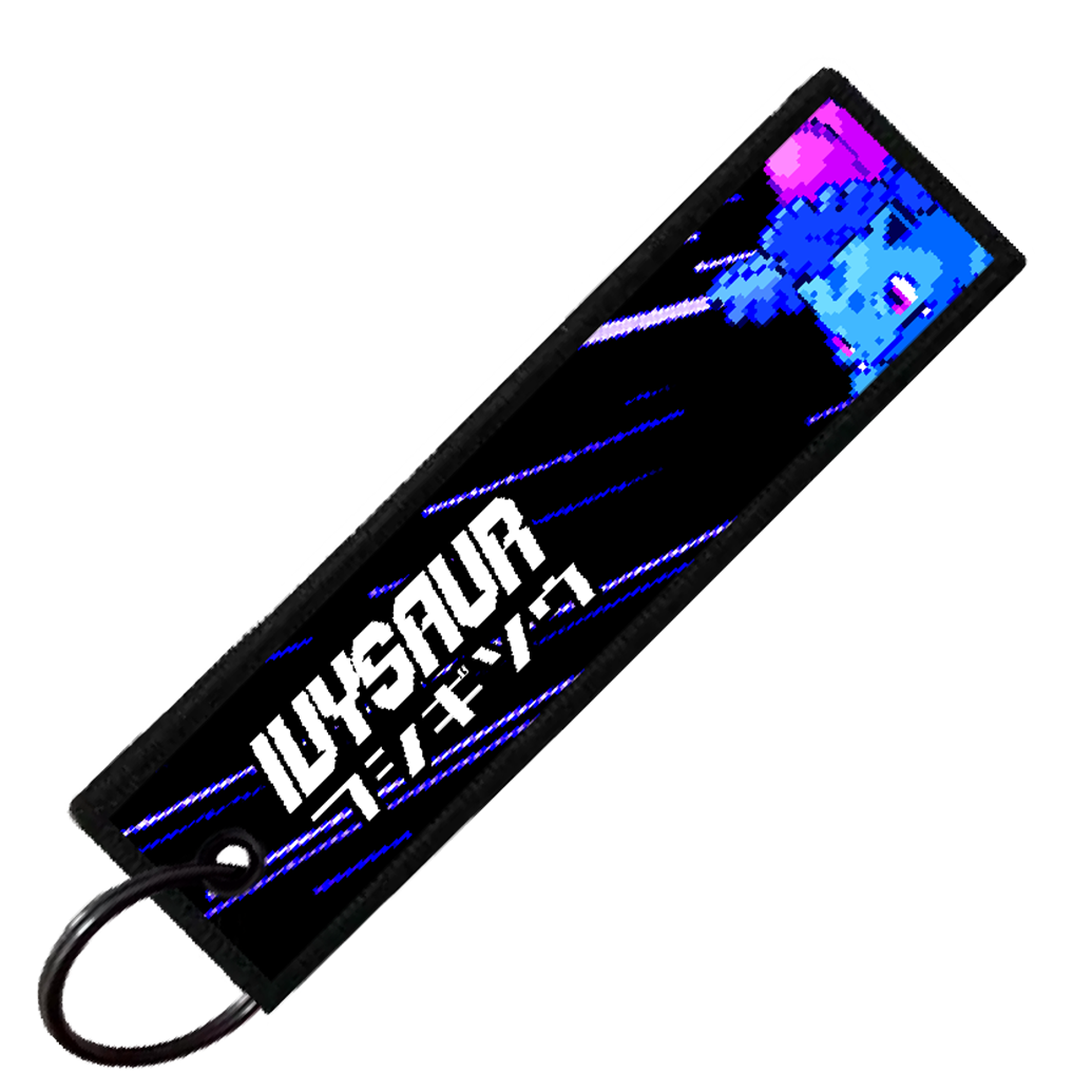 "JAPANESE IVYSAUR" CUSTOM KEY TAG