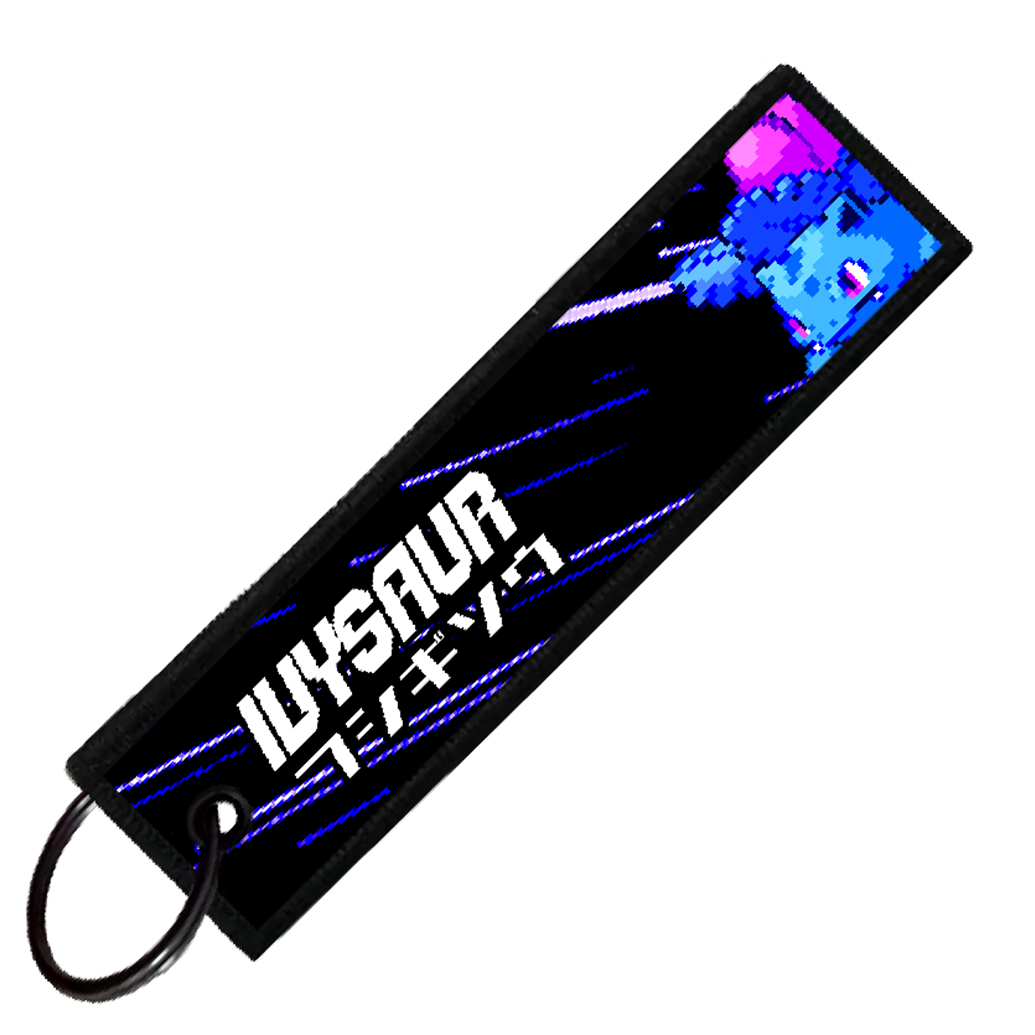 "JAPANESE IVYSAUR" CUSTOM KEY TAG