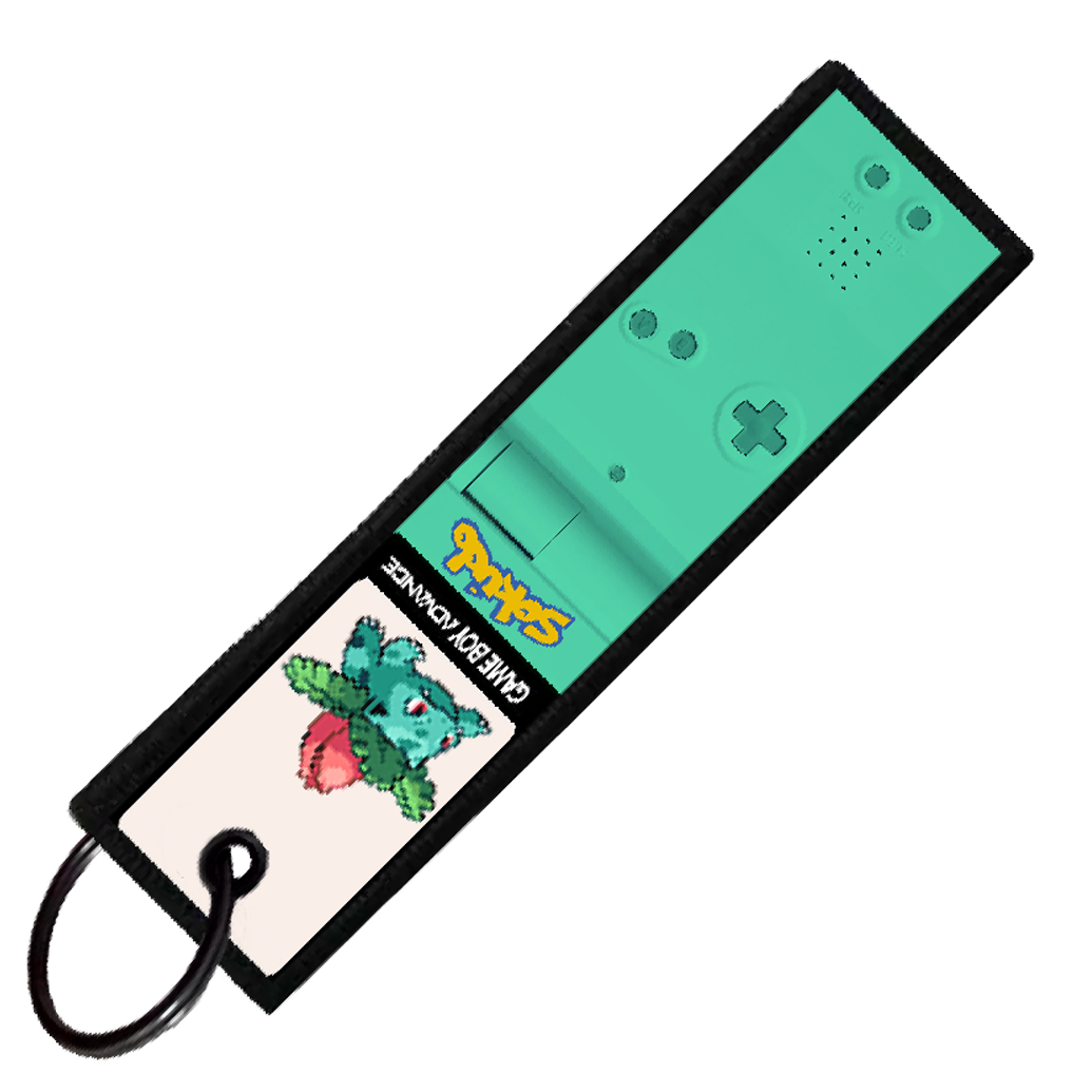 "IVYSAUR GAMEBOY" CUSTOM KEY TAG