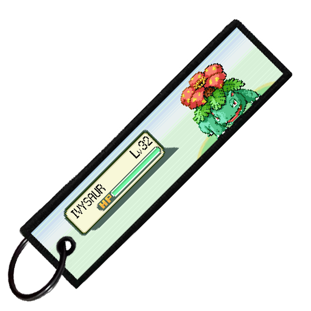 "VENUSAUR BATTLE ENCOUNTER" CUSTOM KEY TAG