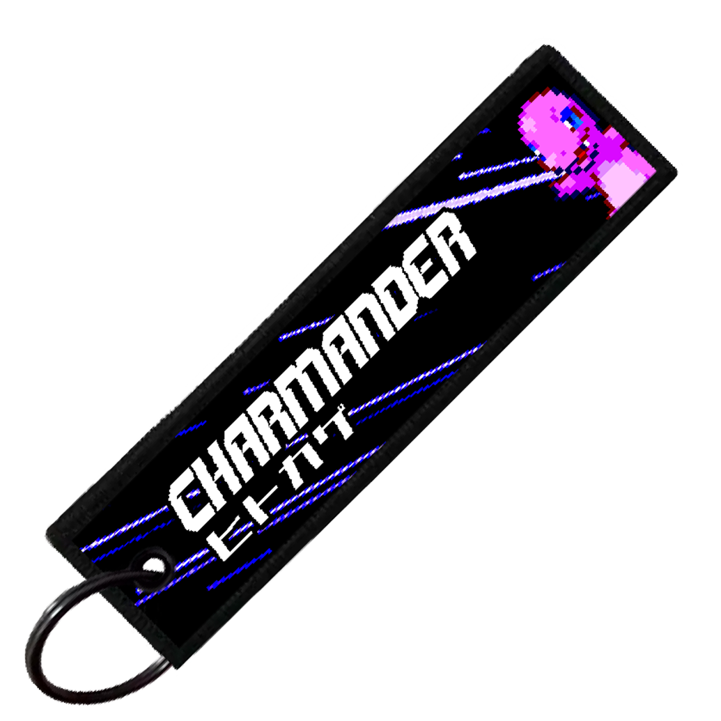 "JAPANESE CHARMANDER" CUSTOM KEY TAG