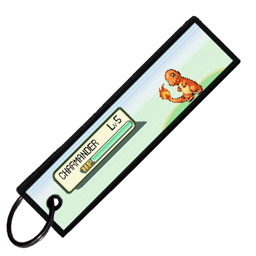 "CHARMANDER BATTLE ENCOUNTER" CUSTOM KEY TAG
