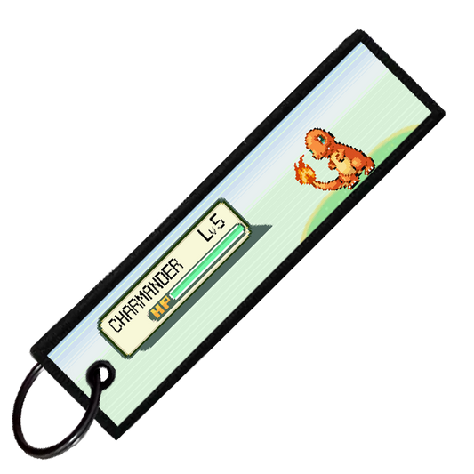 "CHARMANDER BATTLE ENCOUNTER" CUSTOM KEY TAG