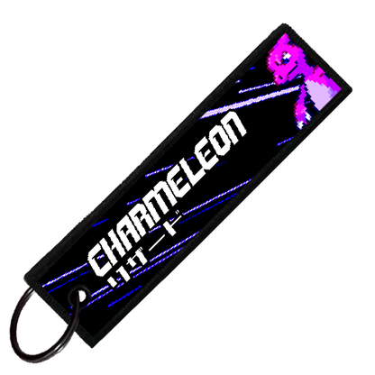 "JAPANESE CHARMELEON" CUSTOM KEY TAG