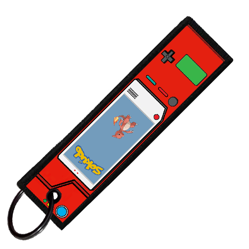 "CHARMELEON POKEDEX" CUSTOM KEY TAG