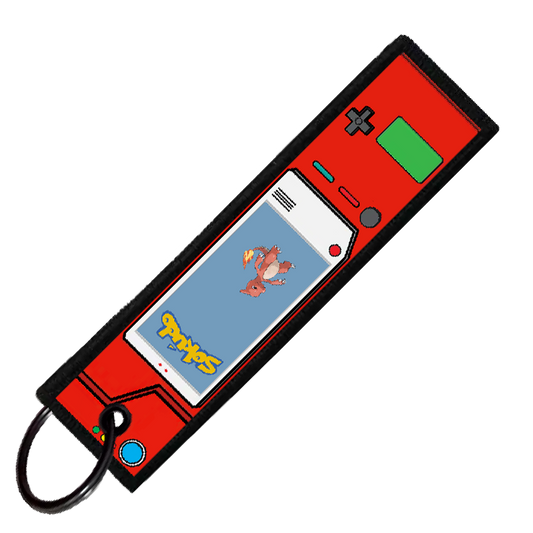 "CHARMELEON POKEDEX" CUSTOM KEY TAG