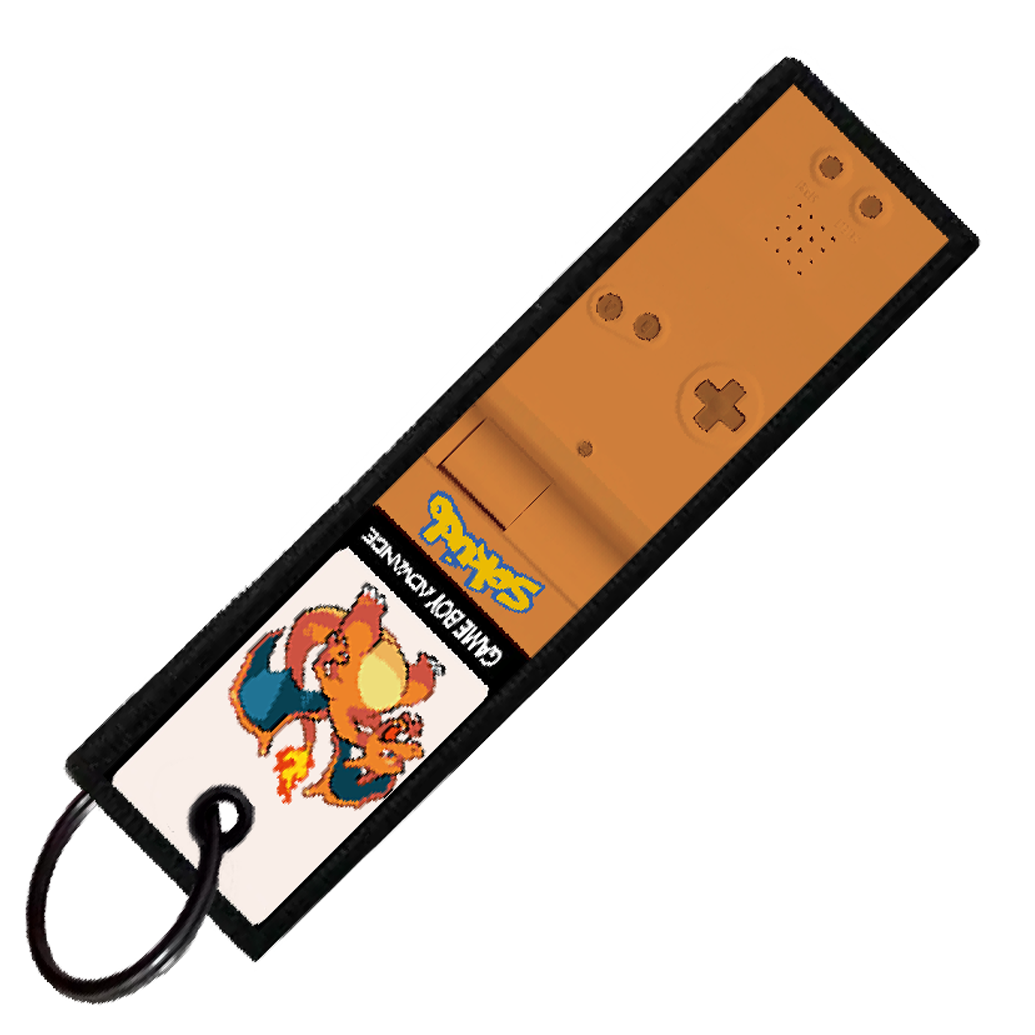 "CHARIZARD GAMEBOY" CUSTOM KEY TAG