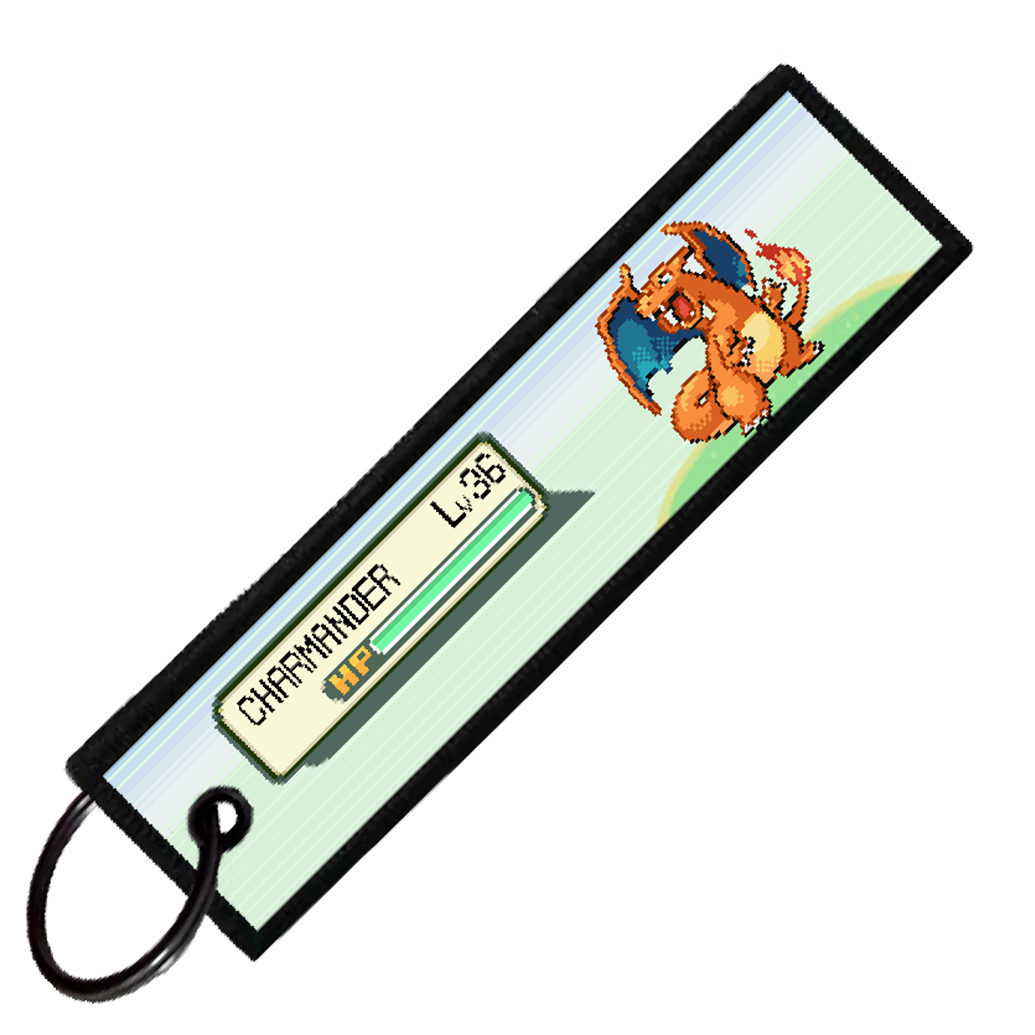 "CHARIZARD BATTLE ENCOUNTER" CUSTOM KEY TAG