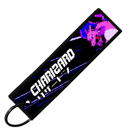 "JAPANESE CHARIZARD" CUSTOM KEY TAG
