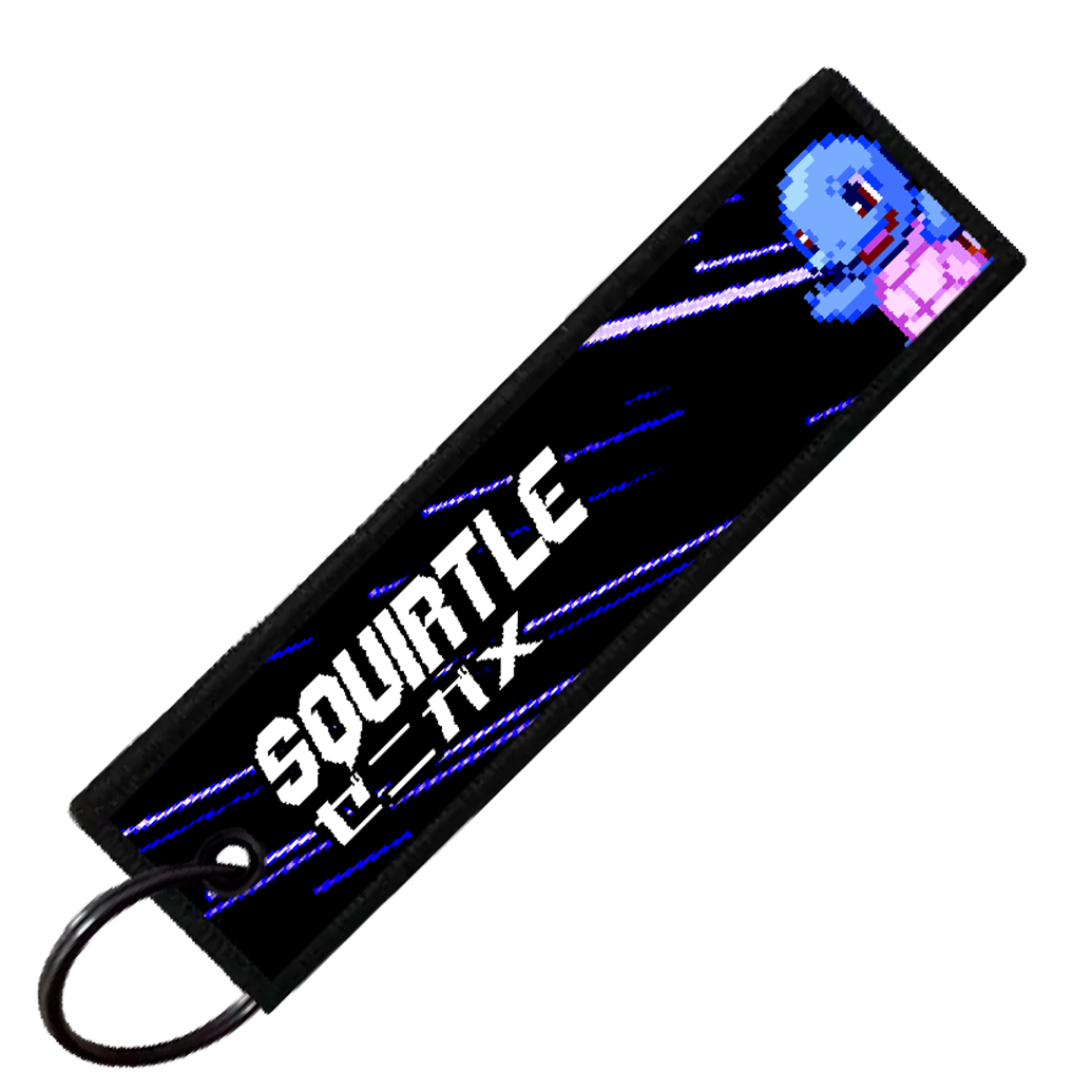 "JAPANESE SQUIRTLE" CUSTOM KEY TAG