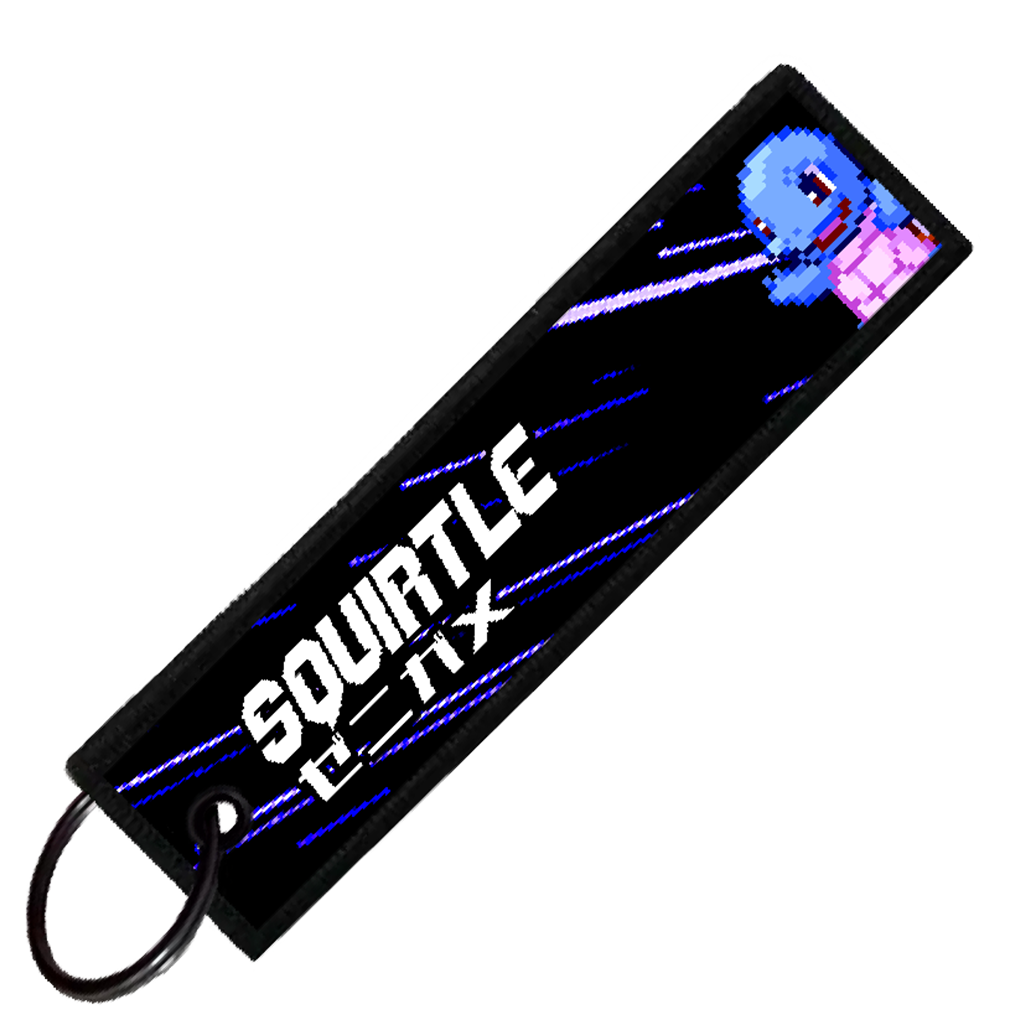 "JAPANESE SQUIRTLE" CUSTOM KEY TAG