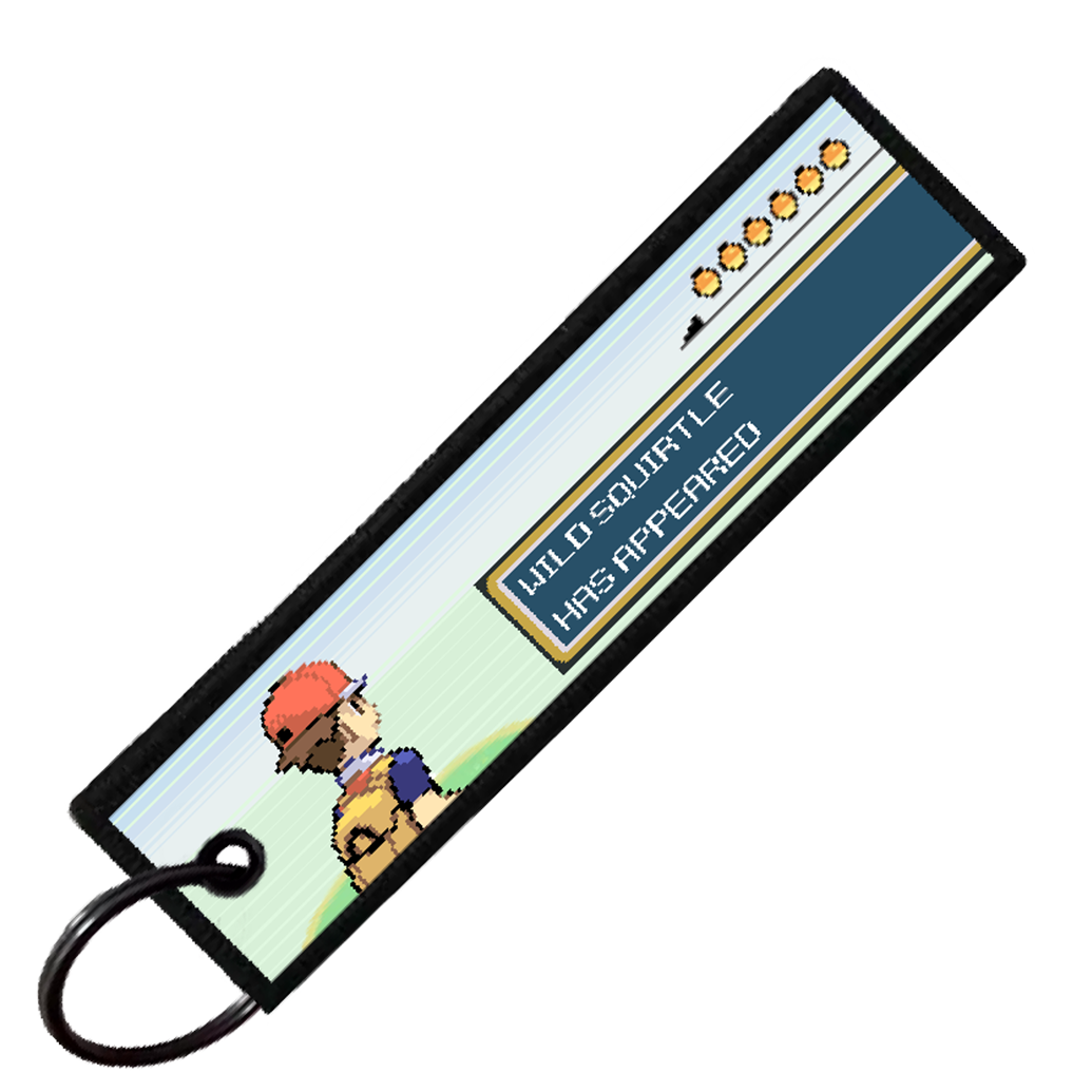 "SQUIRTLE BATTLE ENCOUNTER" CUSTOM KEY TAG