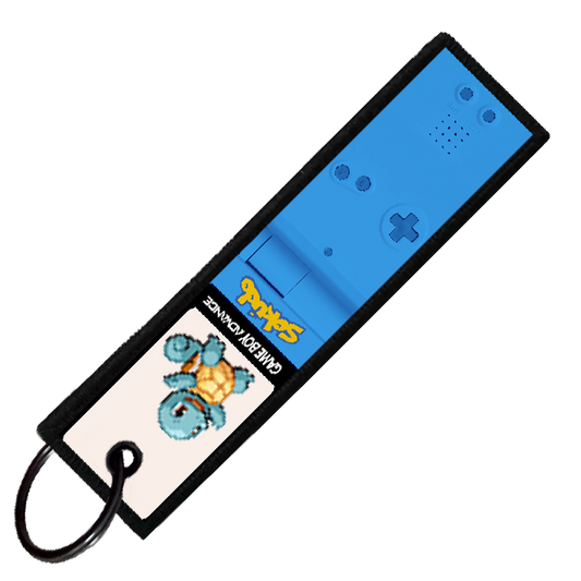 "SQUIRTLE GAMEBOY" CUSTOM KEY TAG