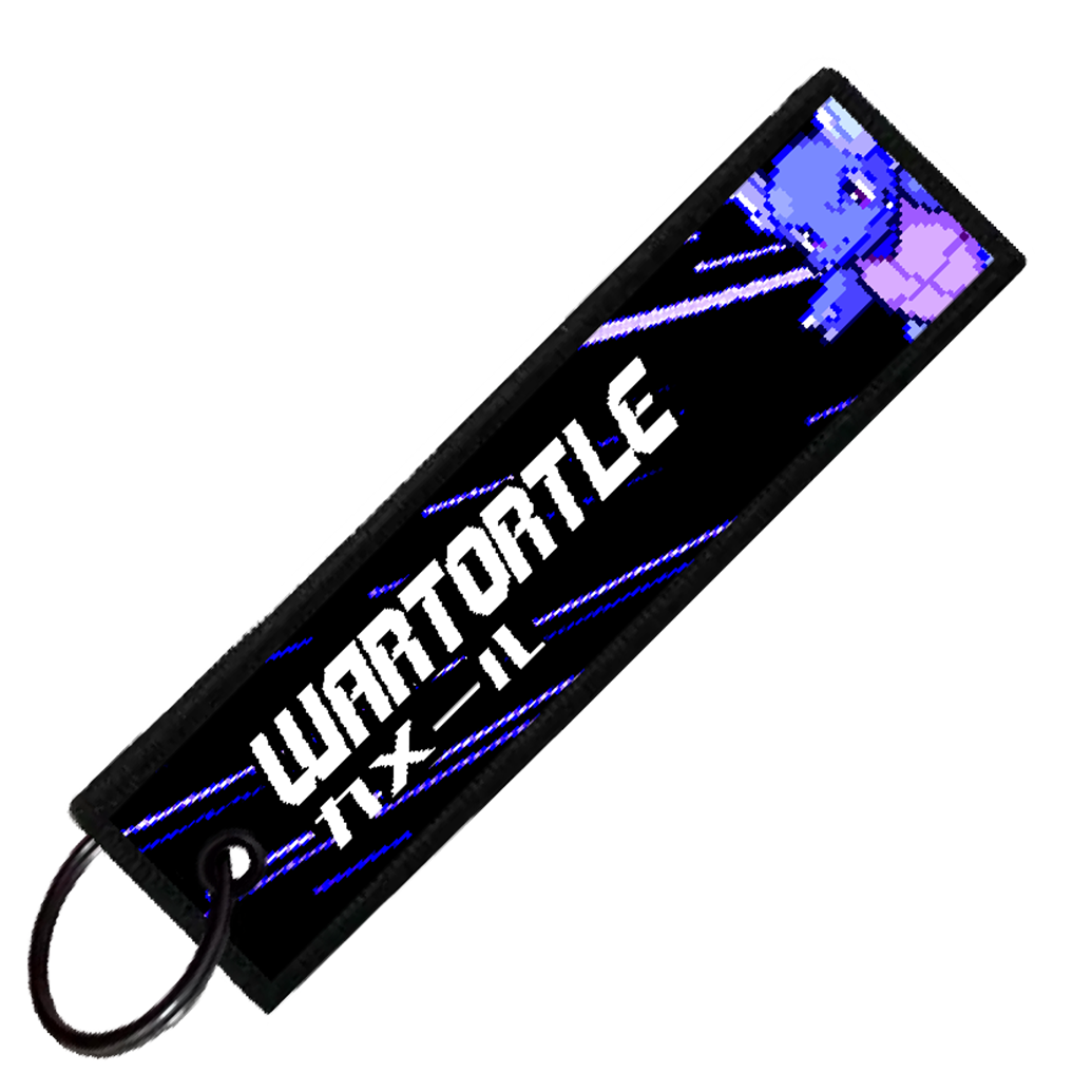 "JAPANESE WARTORTLE" CUSTOM KEY TAG
