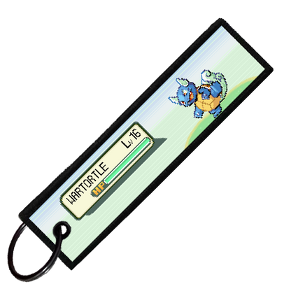 "WARTORTLE BATTLE ENCOUNTER" CUSTOM KEY TAG