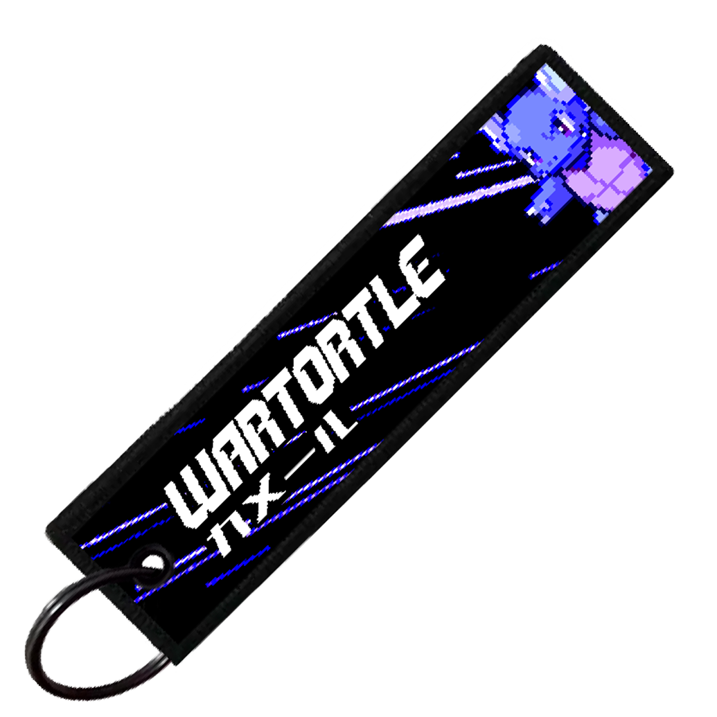 "JAPANESE WARTORTLE" CUSTOM KEY TAG