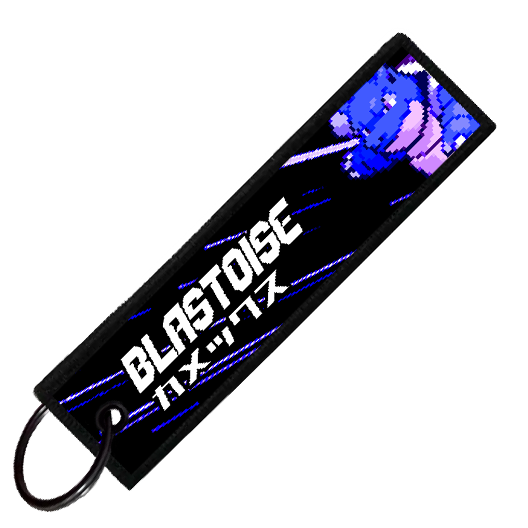 "JAPANESE BLASTOISE" CUSTOM KEY TAG
