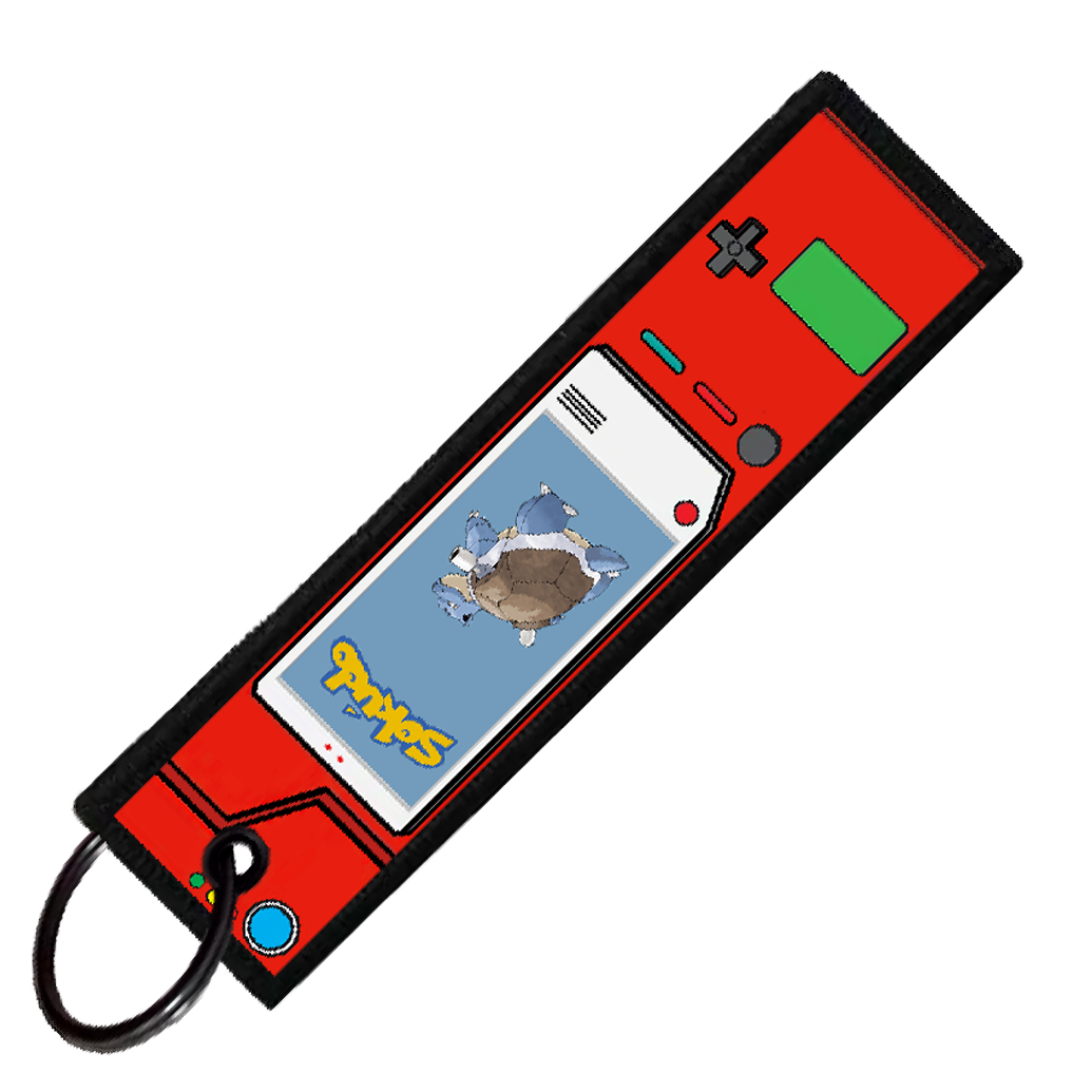 "CATERPIE POKEDEX" CUSTOM KEY TAG